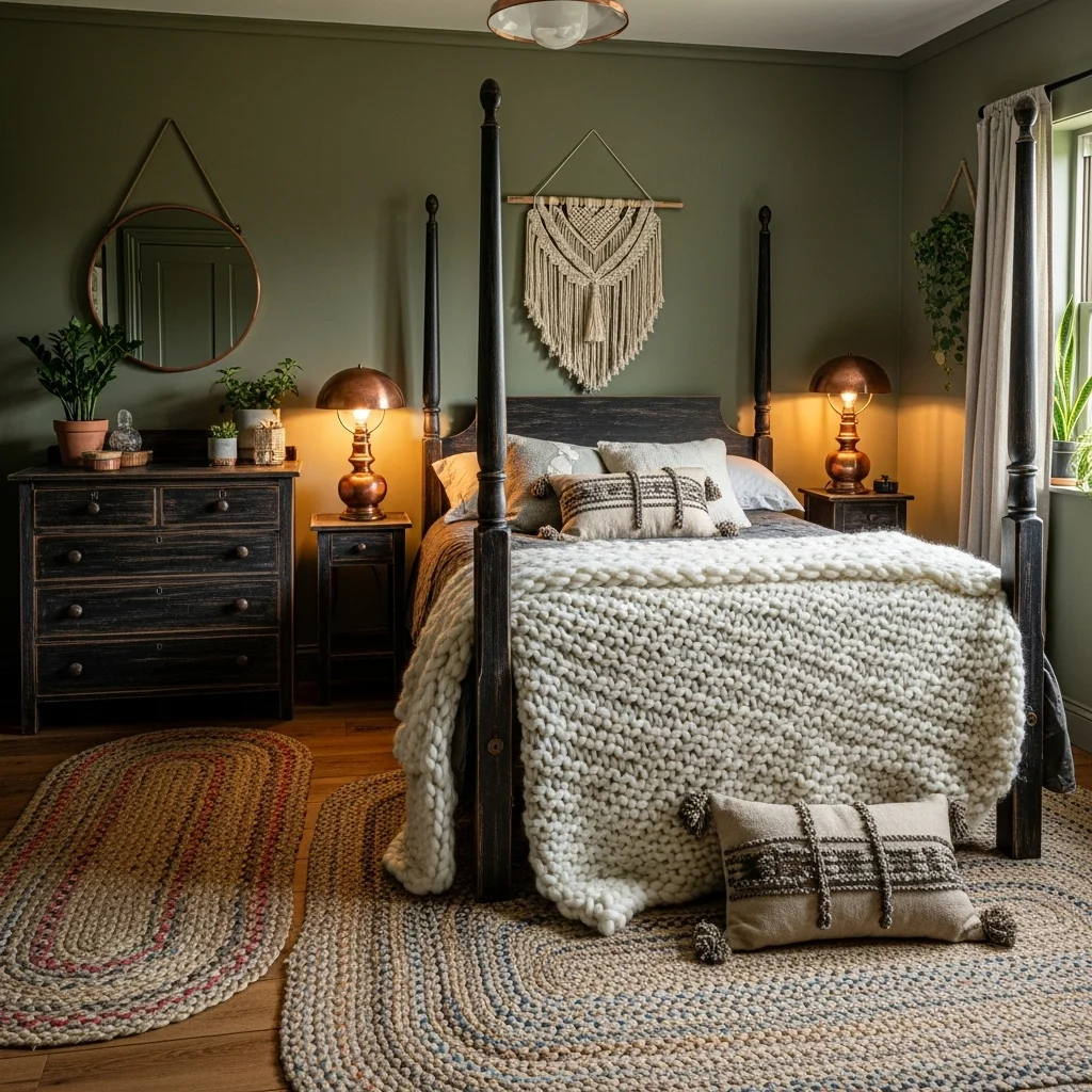 Green and Copper for Rustic Charm