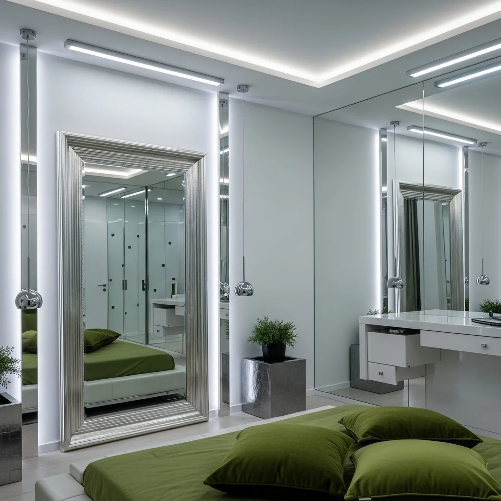  Green and Silver for Sleek Modernity