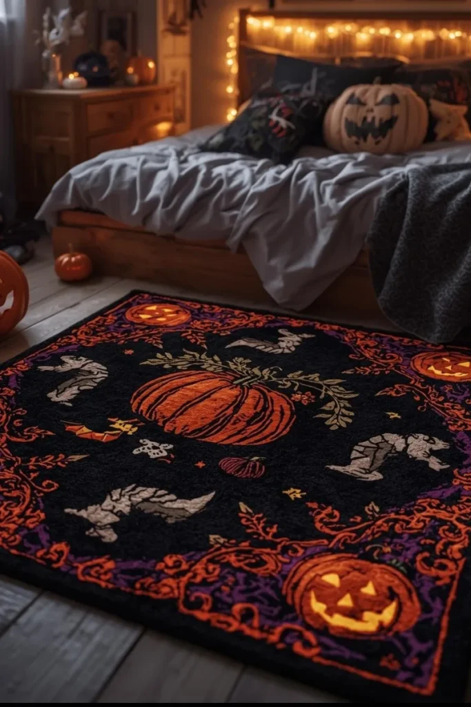 Halloween-Themed Rug