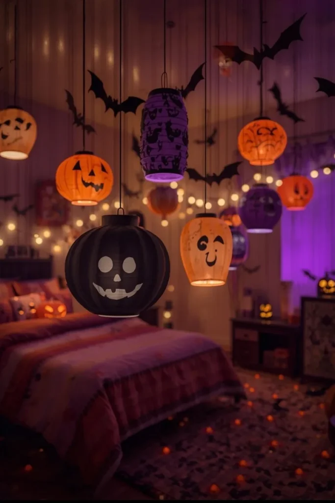 Hanging Paper Lanterns