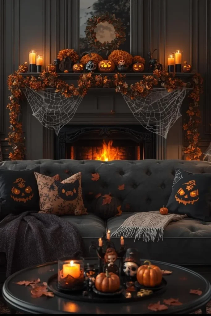 Haunted Mantel Styling
