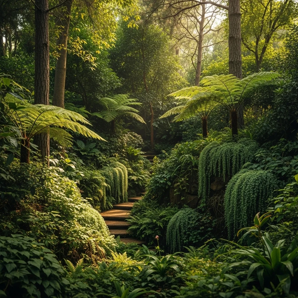 . Layers of Lush Greenery