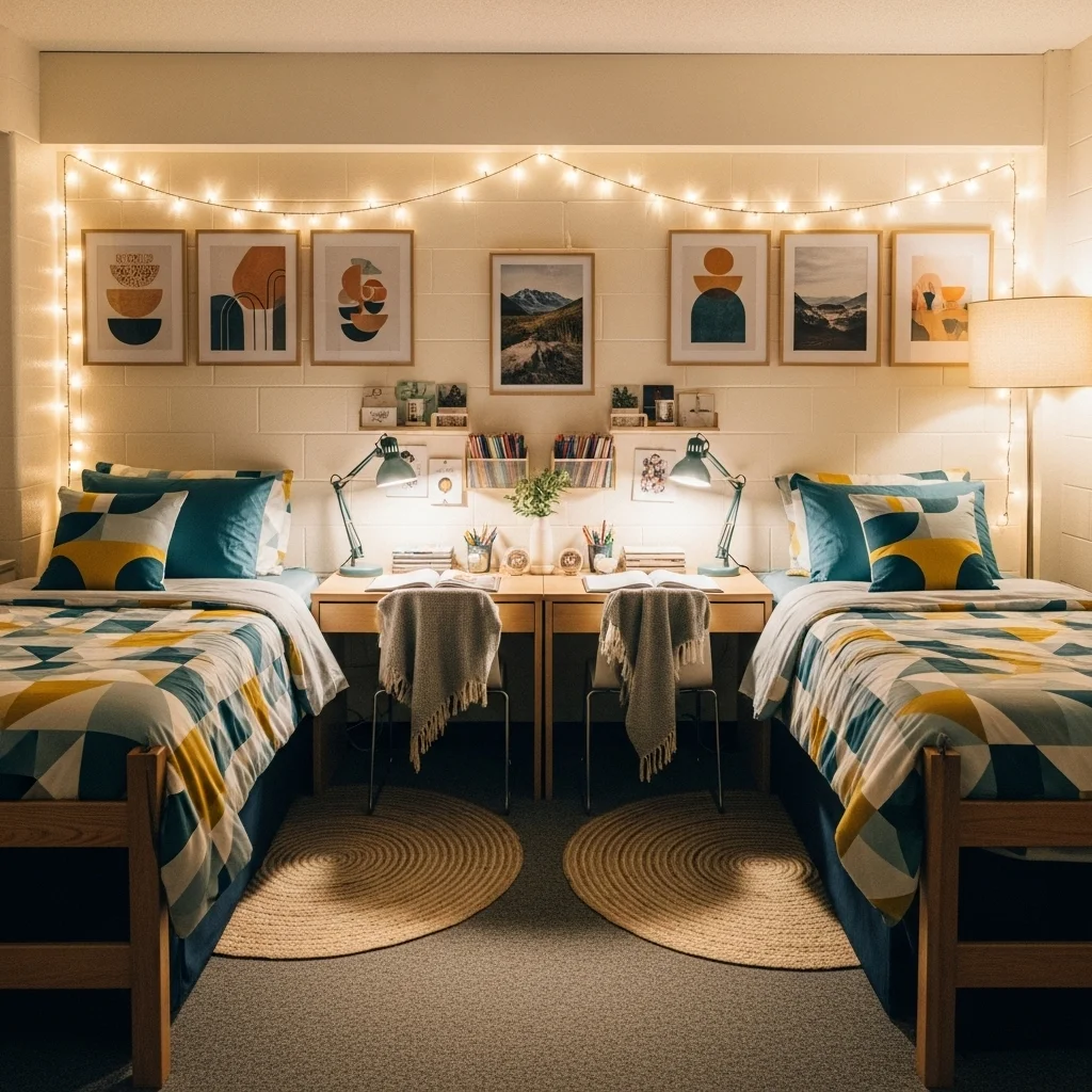 Matching Roommate Decor