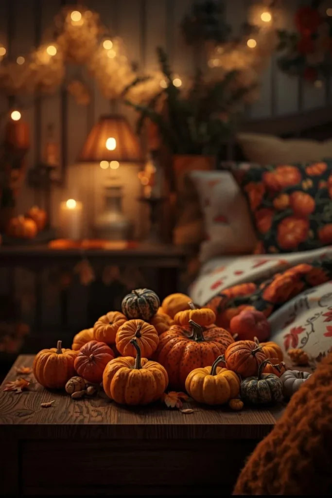 Mini Pumpkin Display