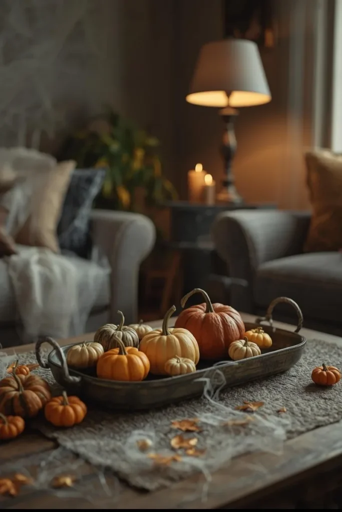 Mini Pumpkin Display