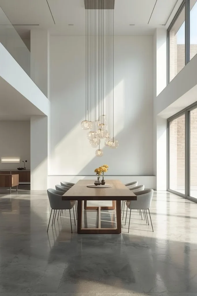 Minimal LED Chandeliers for Energy Efficiency