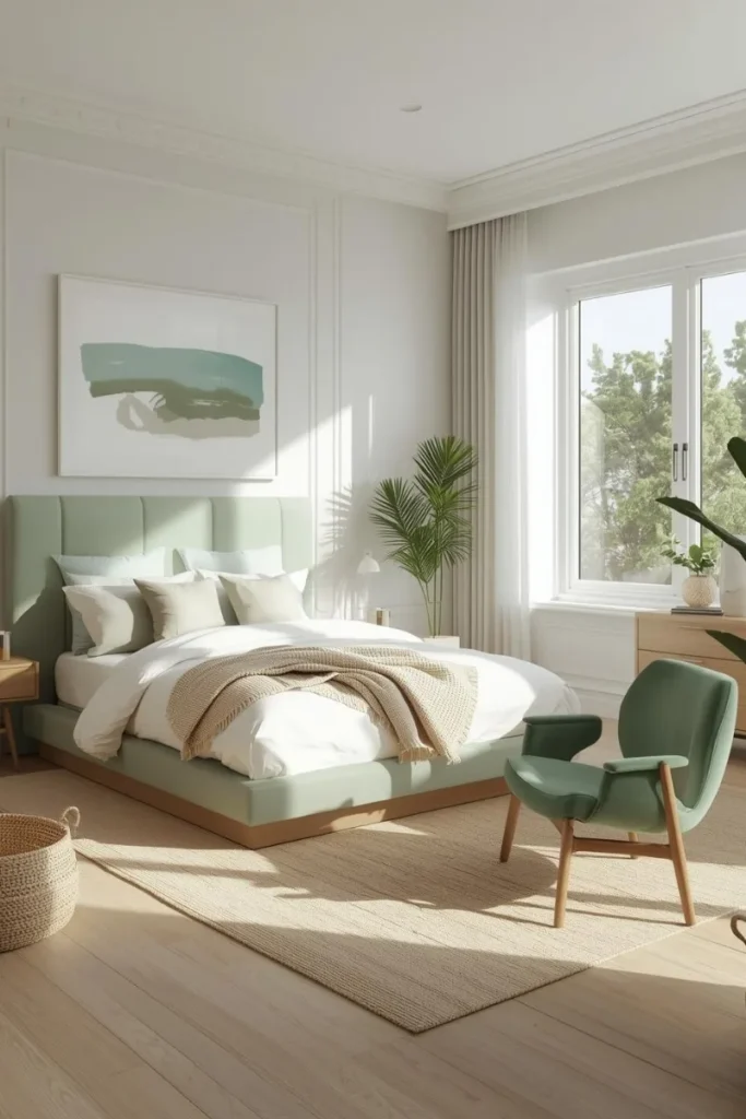 Mint Green Accents for Freshness