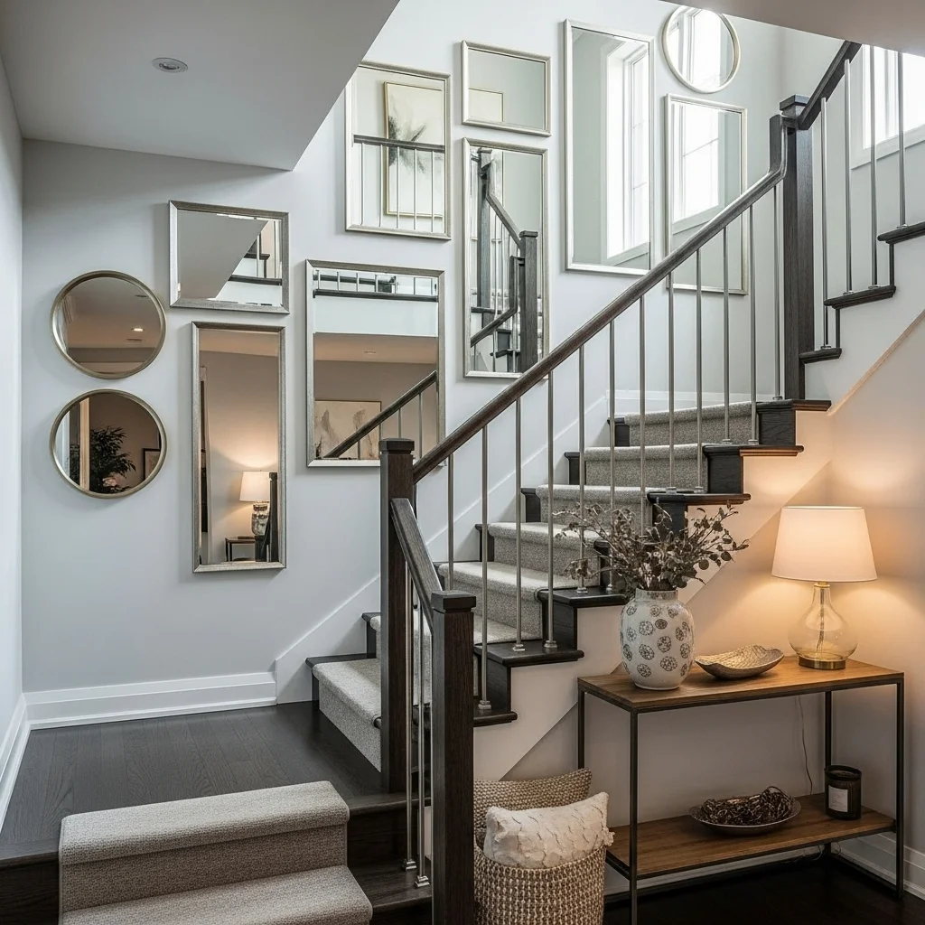 Mirrors to Brighten the Space