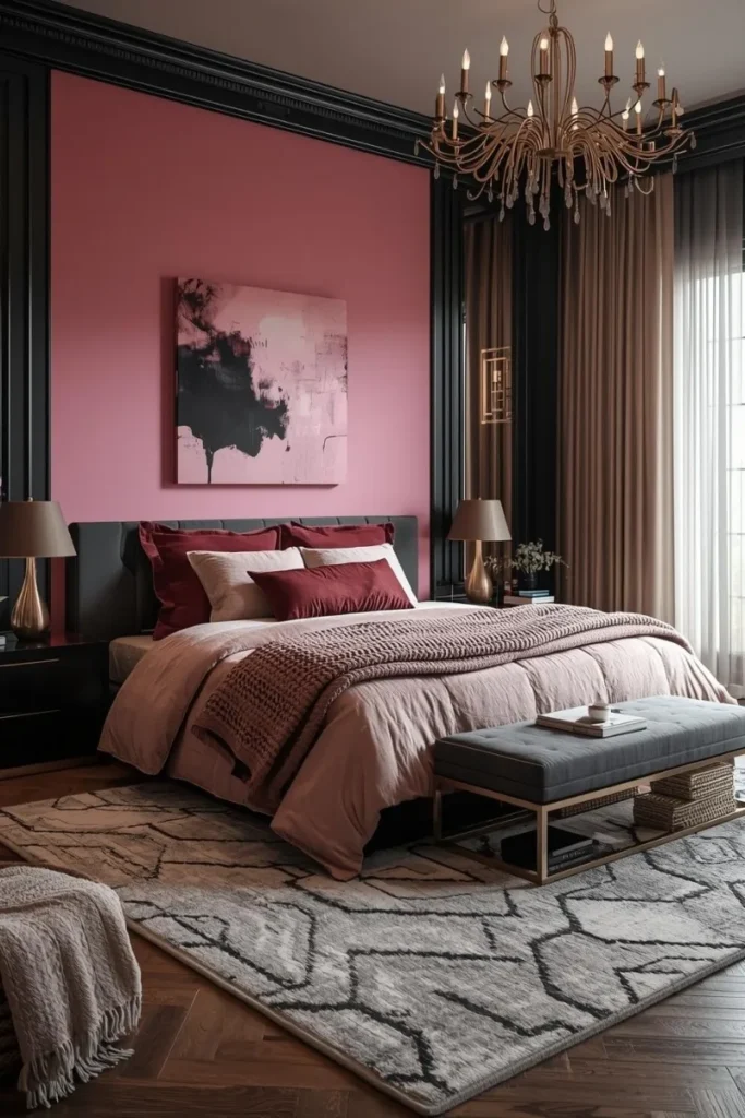 Modern Glam with Pink and Black