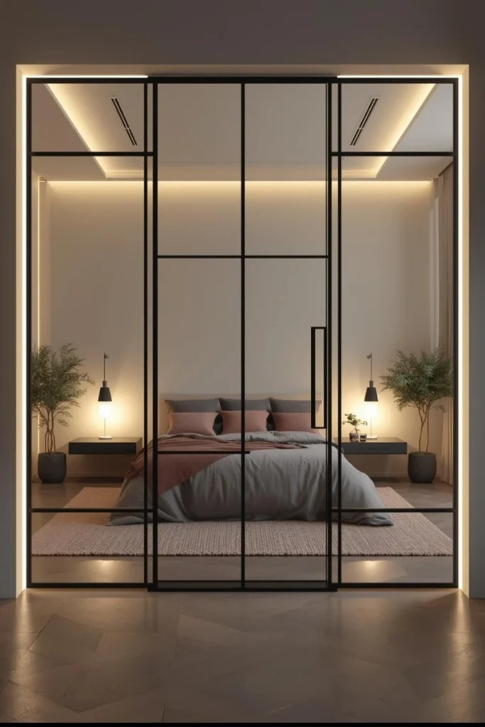  Modern Minimal Glass Door