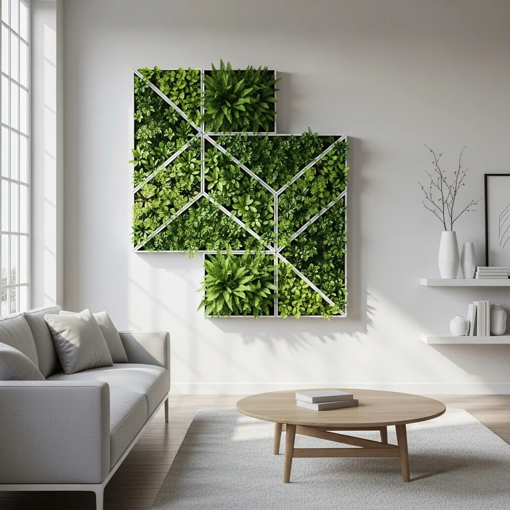 Modular Panel Plant Wall