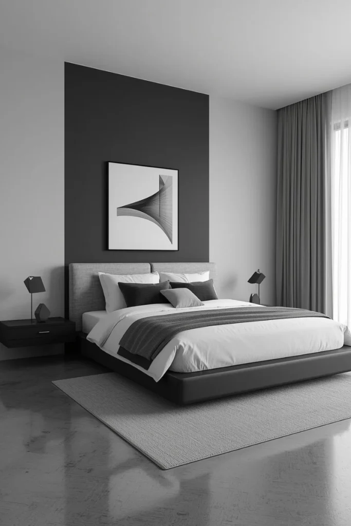 Monochrome Minimalist Retreat