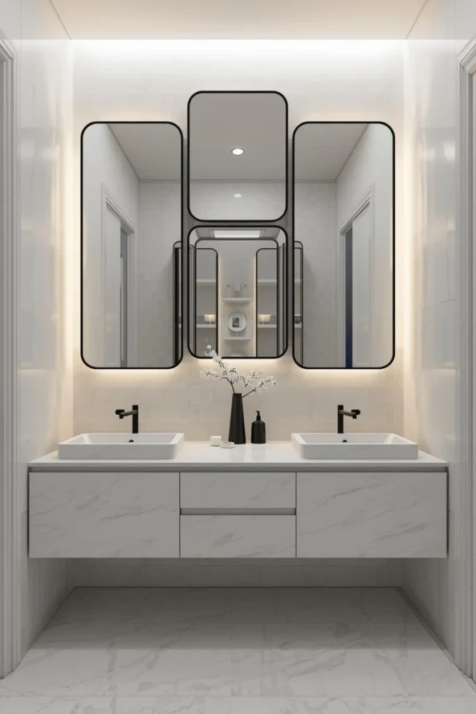 Multi-Panel Mirrors for a Unique Design