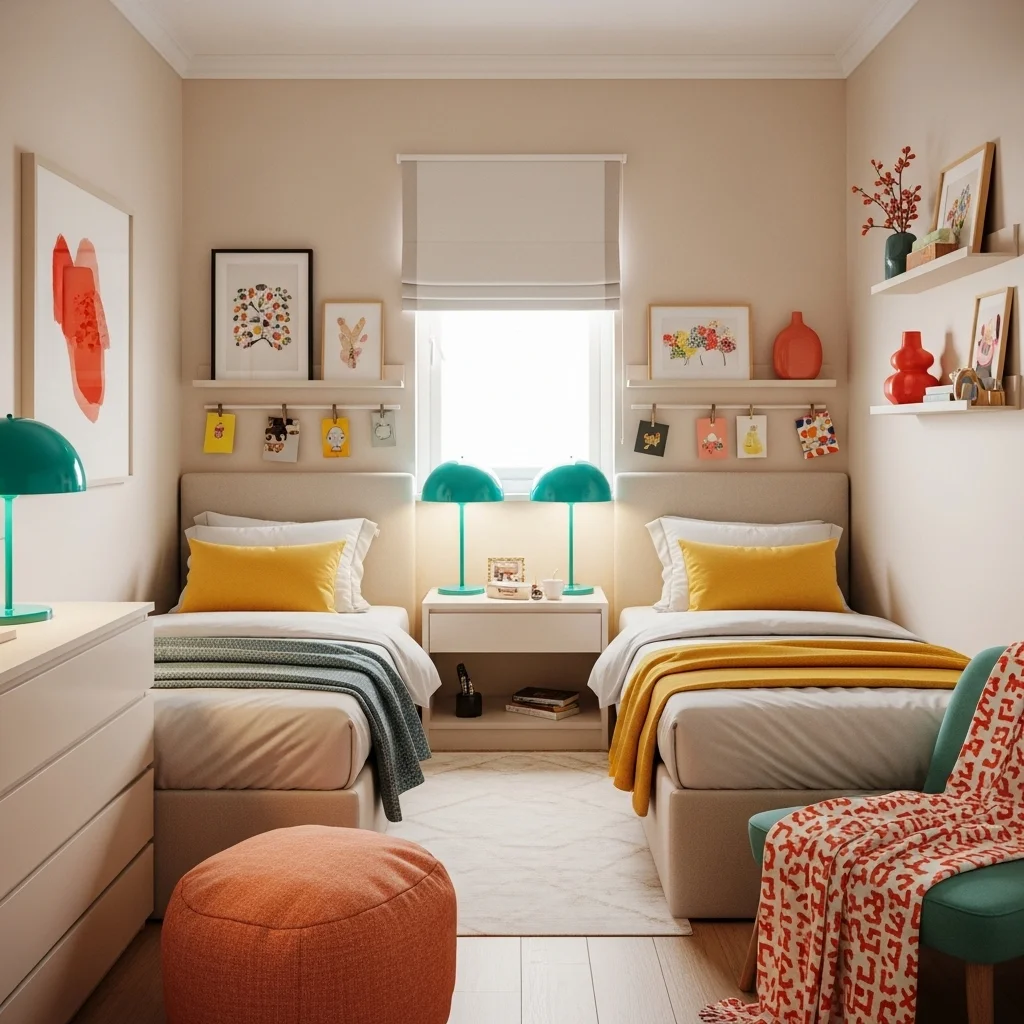 Neutral Color Palettes with Pops of Personality