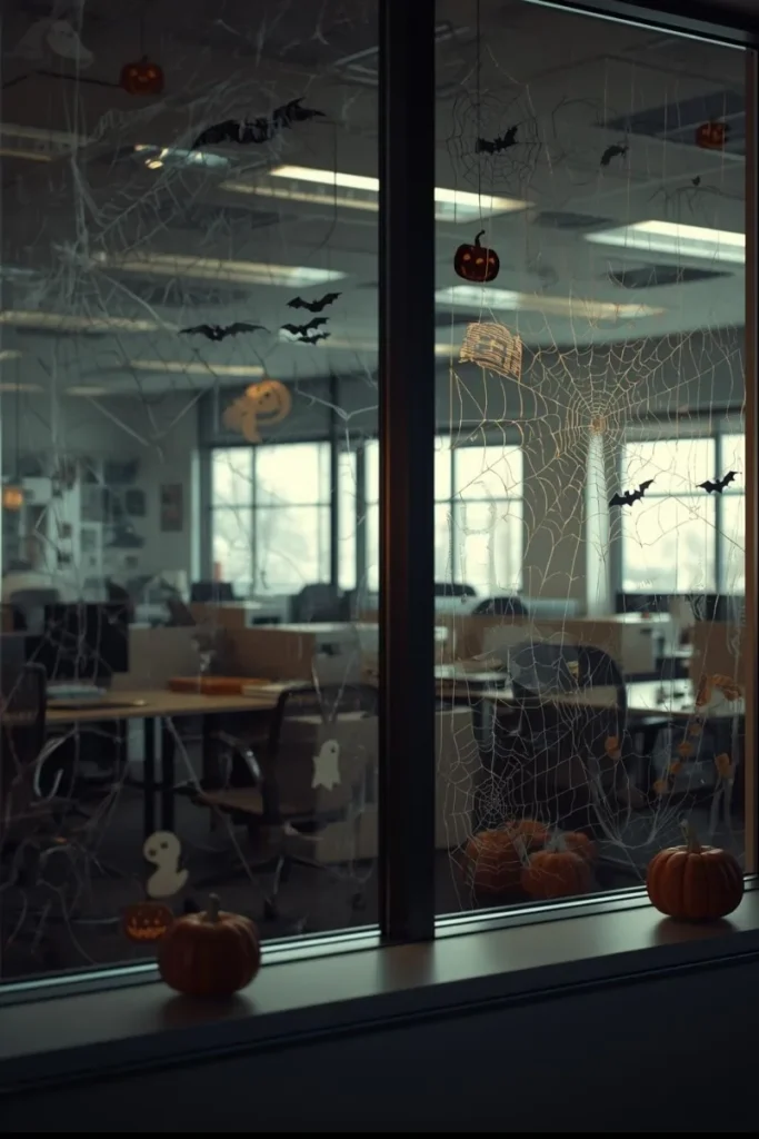 Office Window Decorations