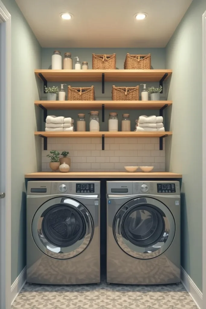 Open Shelving for Easy Access