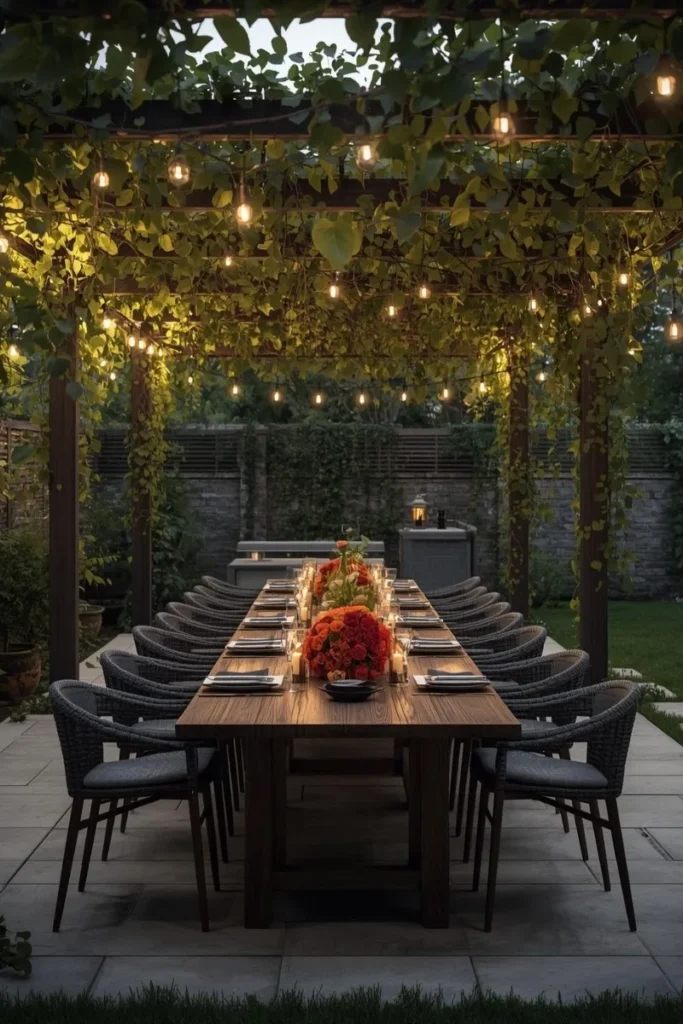 Outdoor Dining Space
