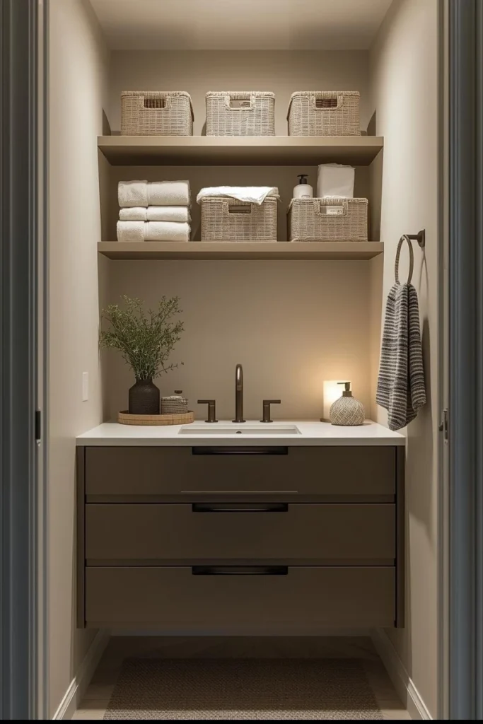 Overhead Shelf for Rarely Used Items