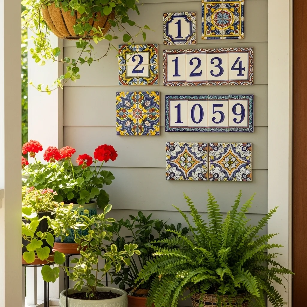 Painted Ceramic or Tile Signs