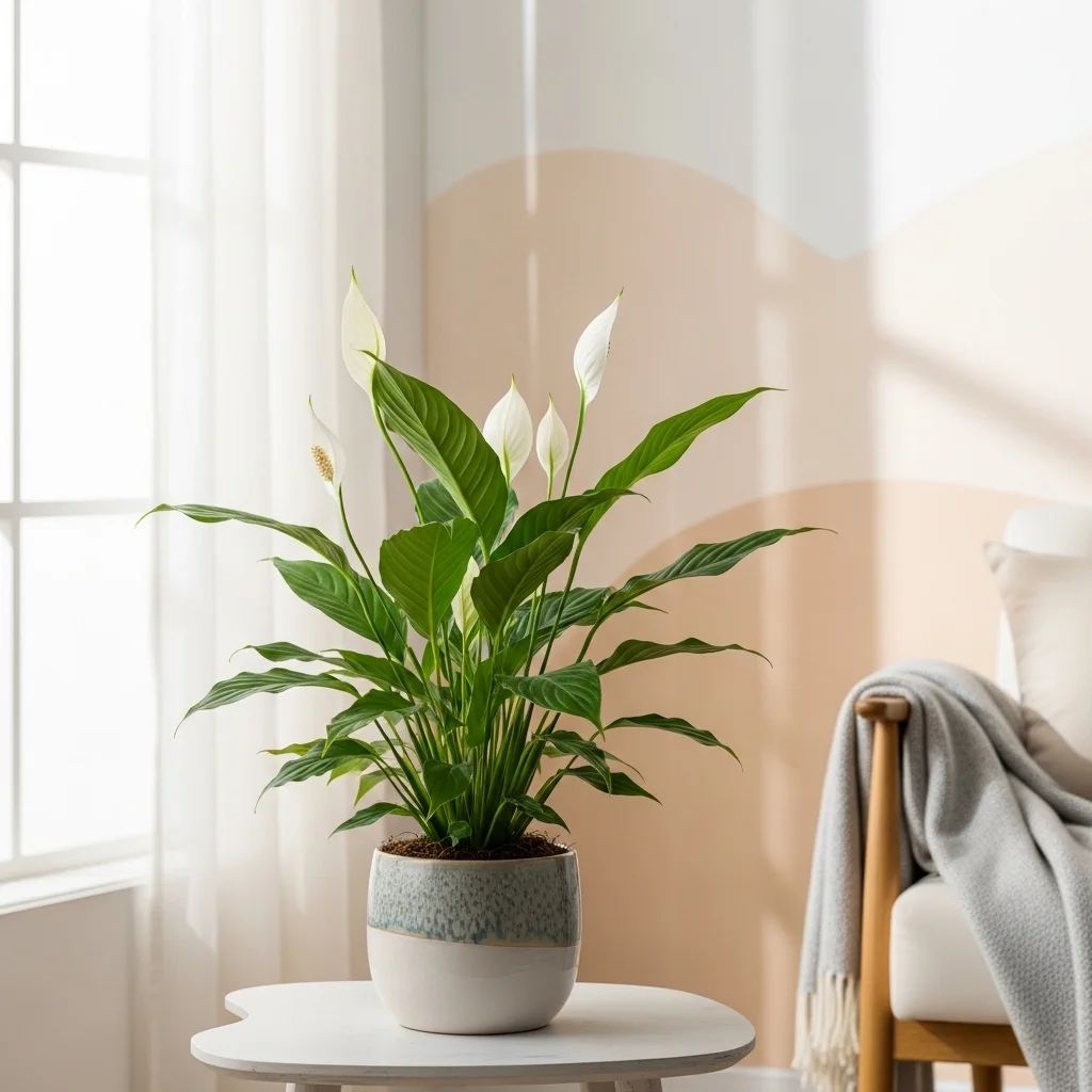 Peace Lily (Spathiphyllum)