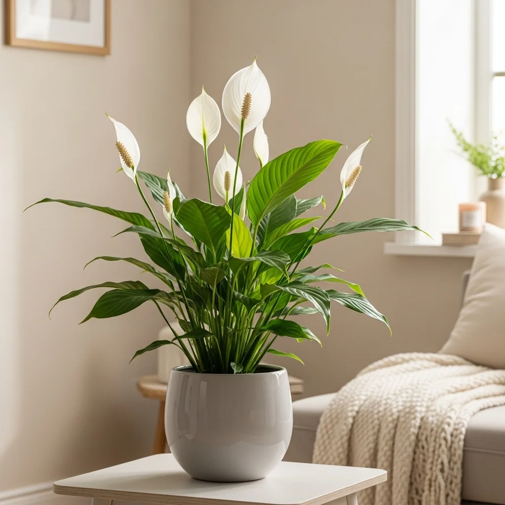 Peace Lily (Spathiphyllum)