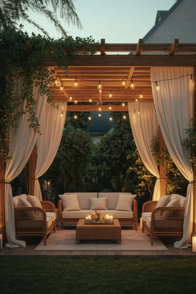 Pergola with Seating