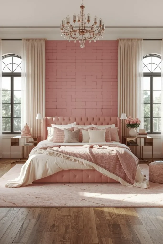 Pink Shiplap or Accent Walls