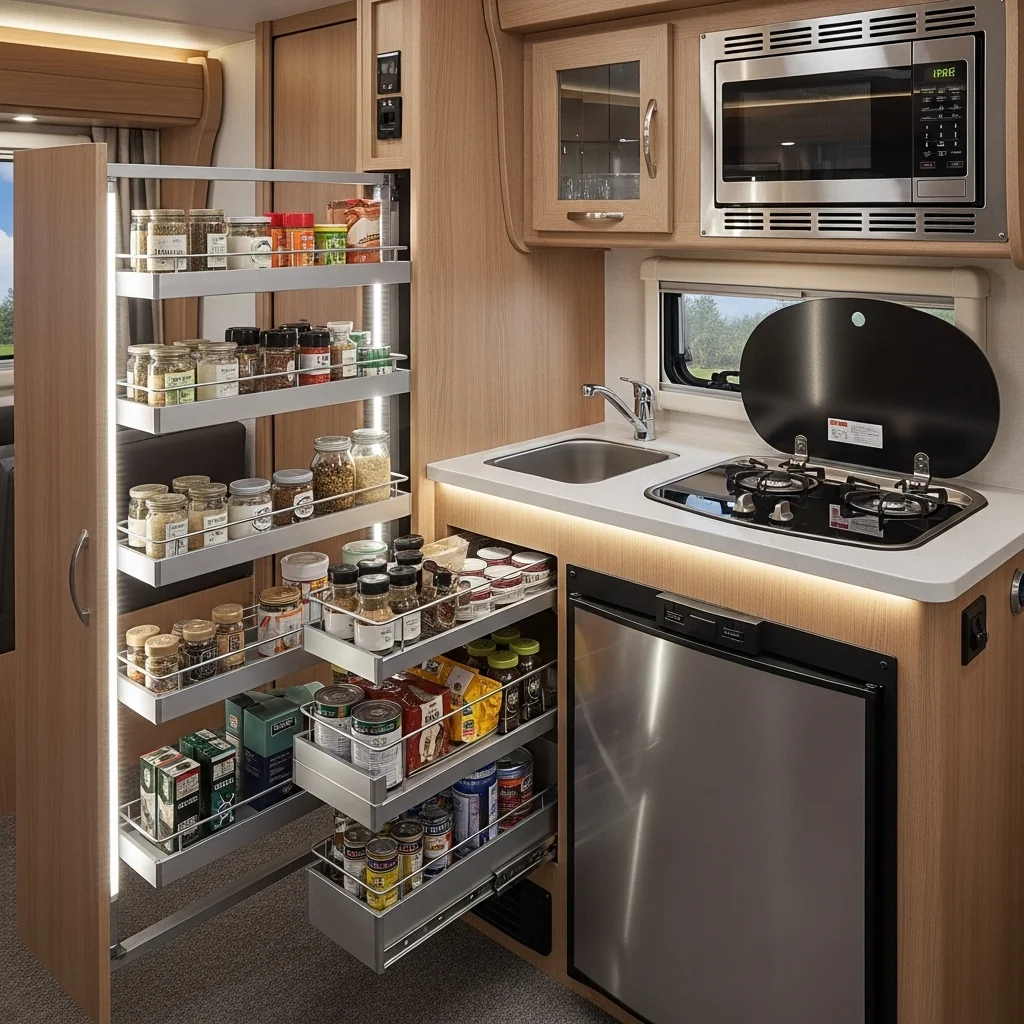 Pull-Out Pantry Shelves