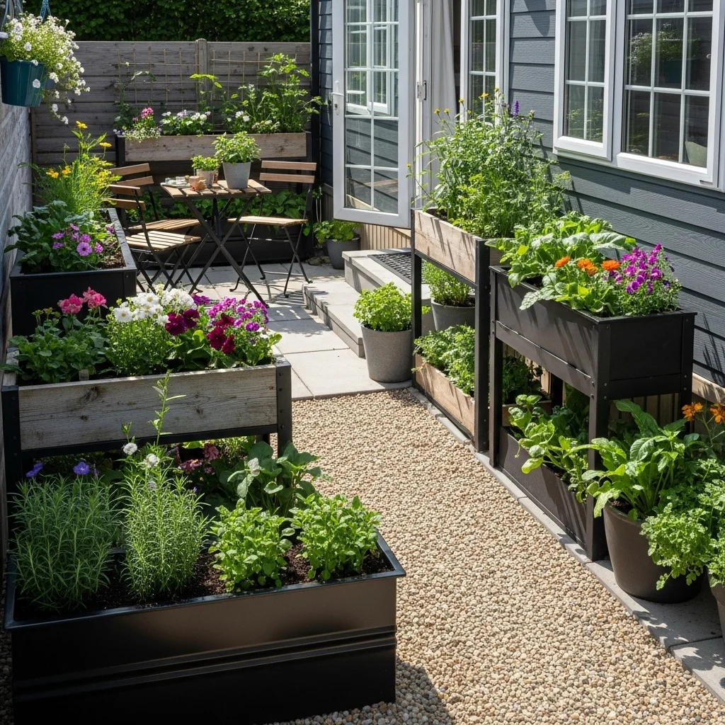 Raised Planters and Containers