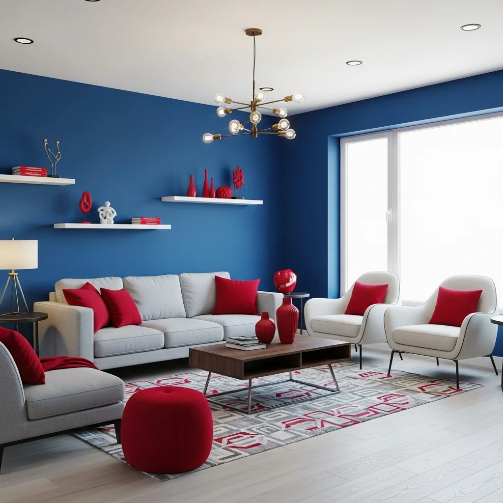 Red and Blue for Bold Energy