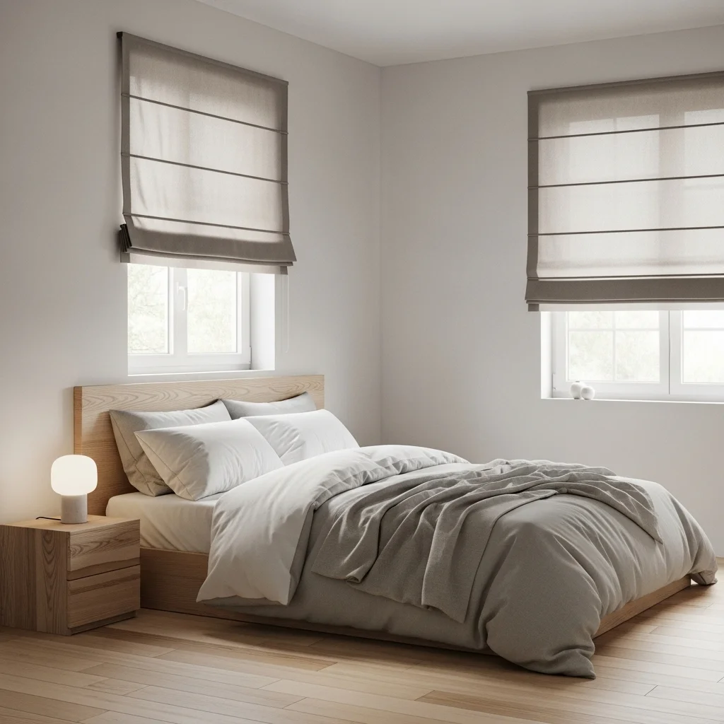 Roman Curtain Panels for Simplicity