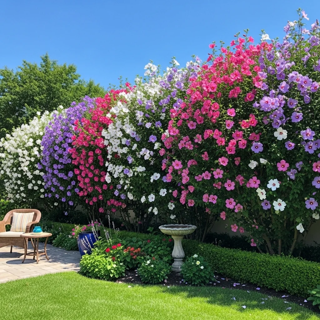 Rose of Sharon (Hibiscus syriacus)