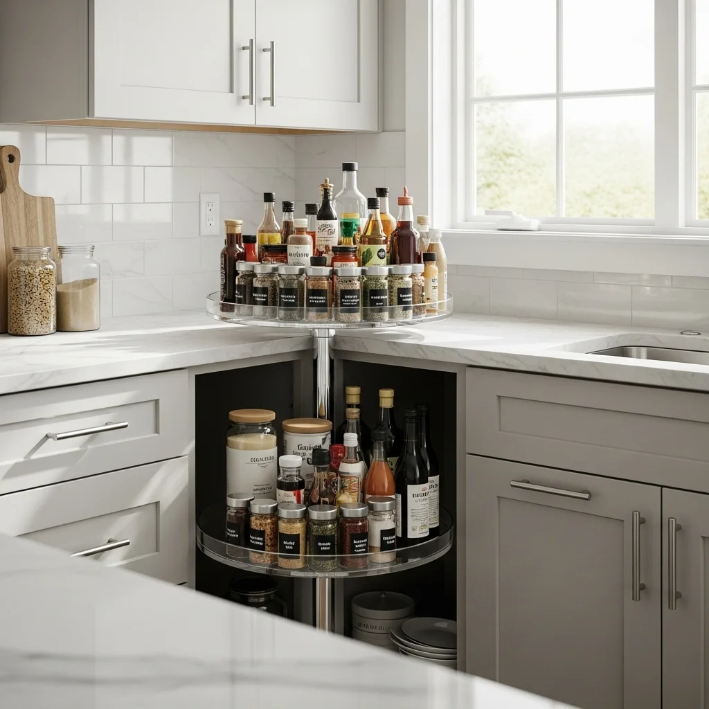  Lazy Susans for Corner Cabinets