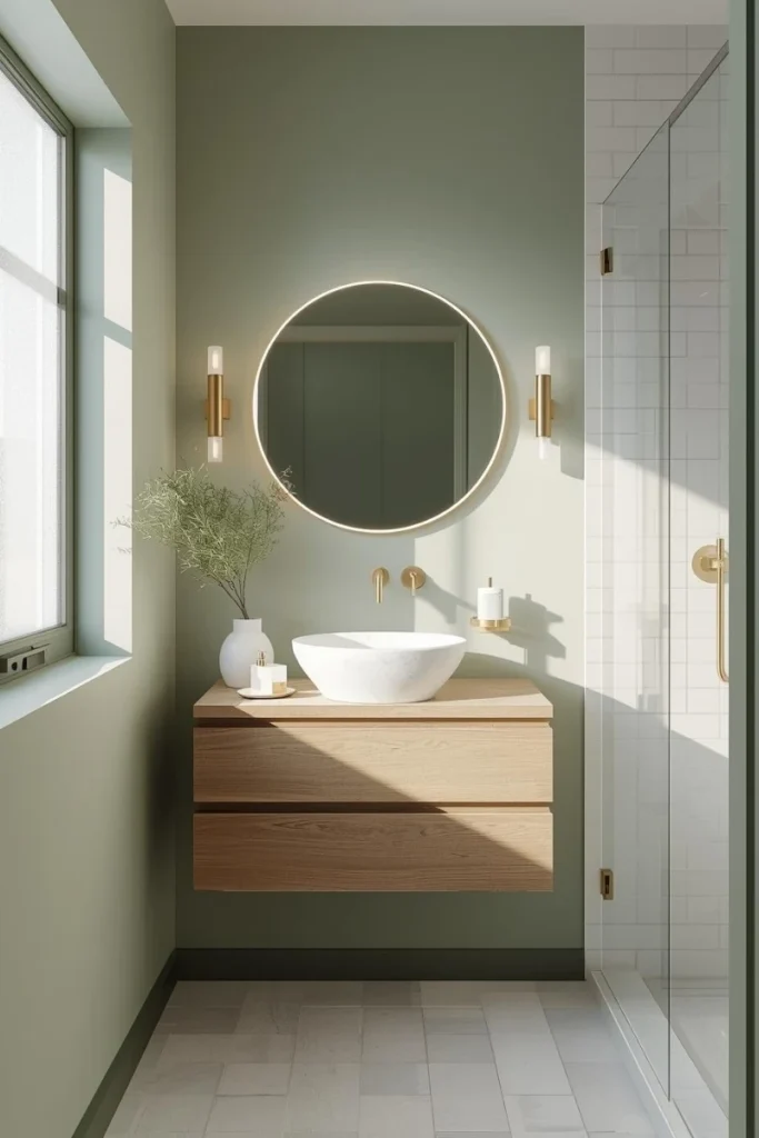 Sage Green Walls for a Calming Retreat