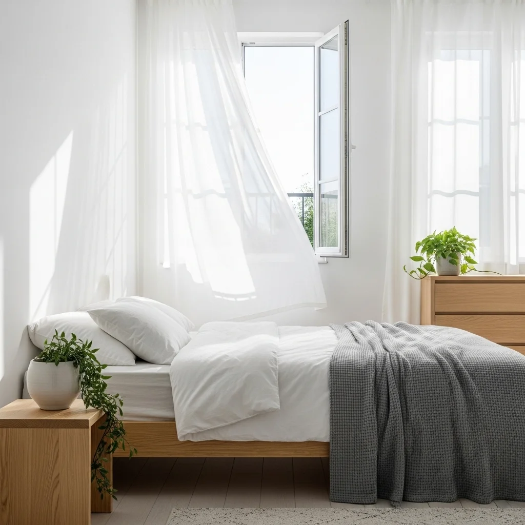 Sheer White Curtains for an Airy Look