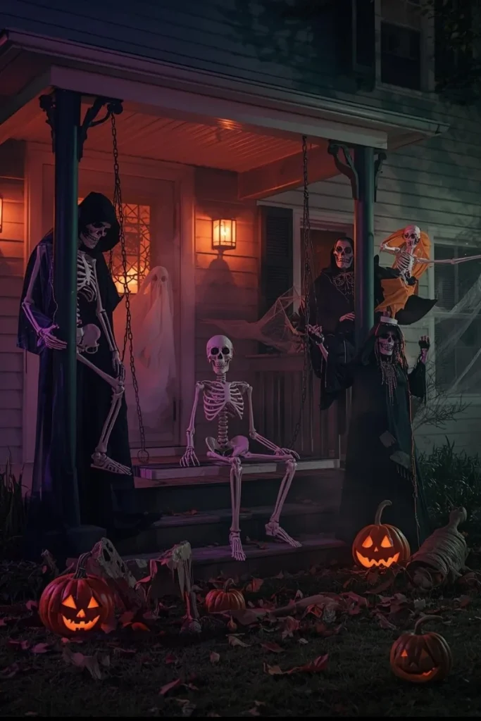Skeletons and Spooky Figures