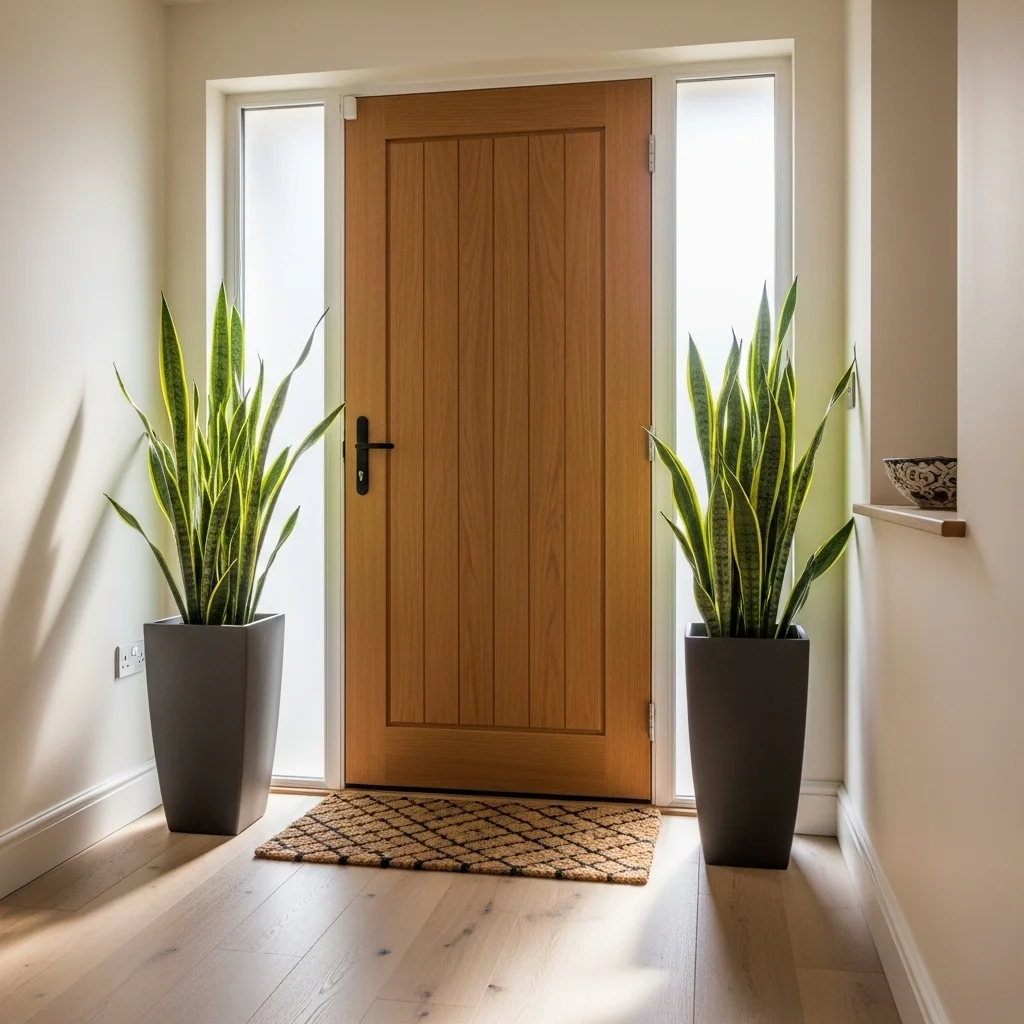 Snake Plant for Minimalist Charm