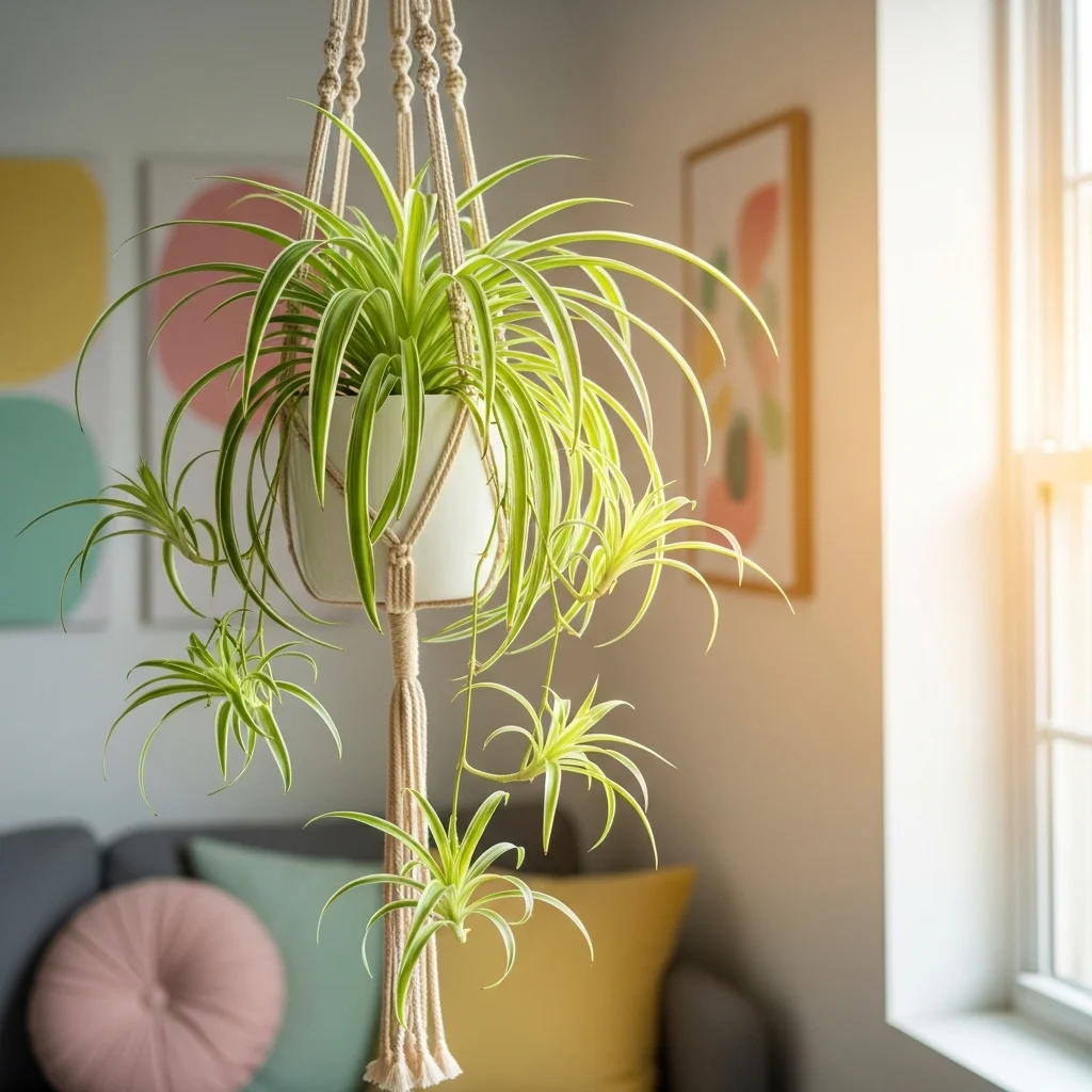  Spider Plant (Chlorophytum comosum)