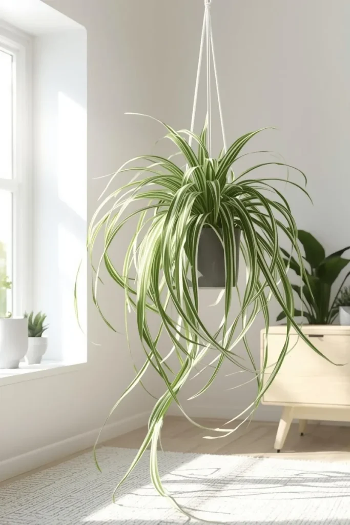 Spider Plant (Chlorophytum comosum)