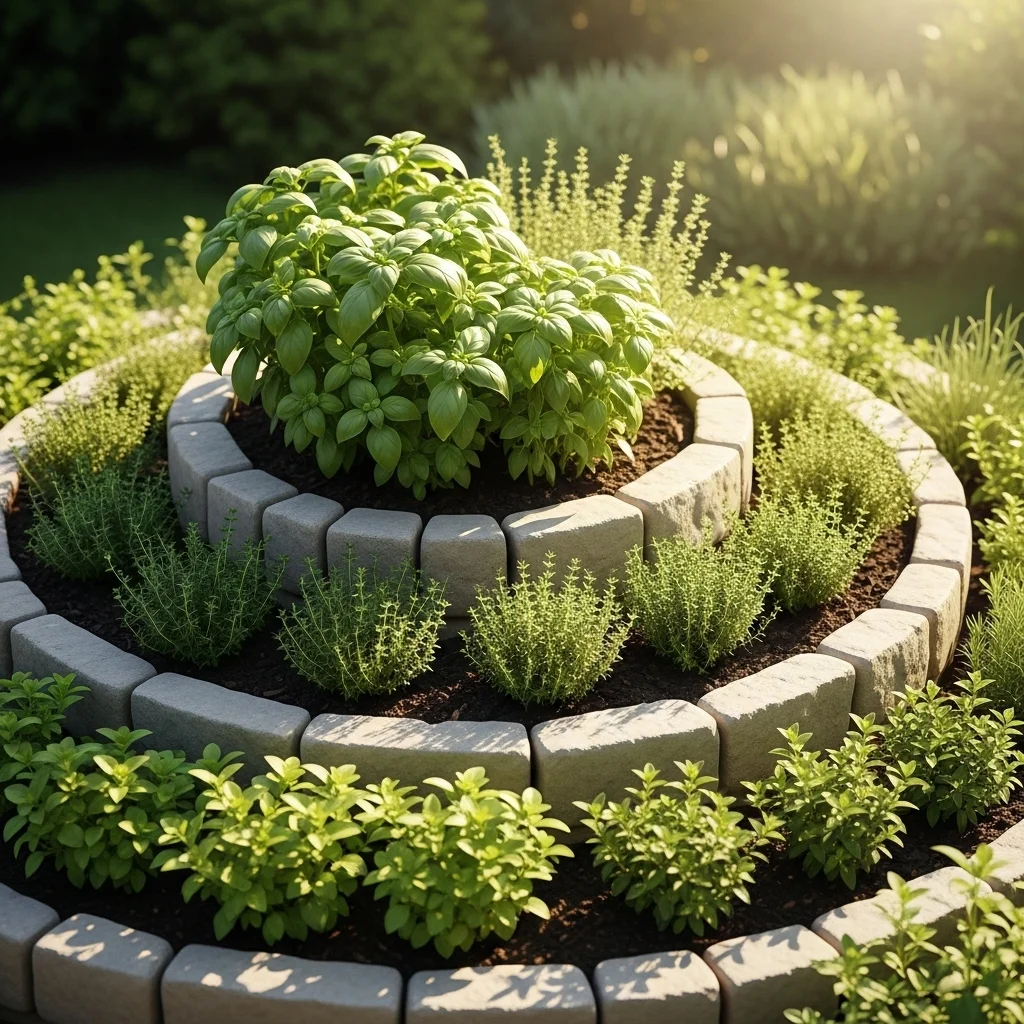 Spiral Herb Garden
