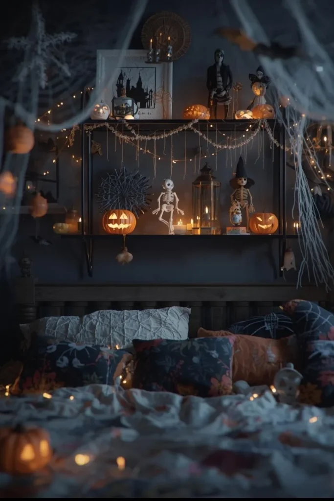 Spooky Shelf Display