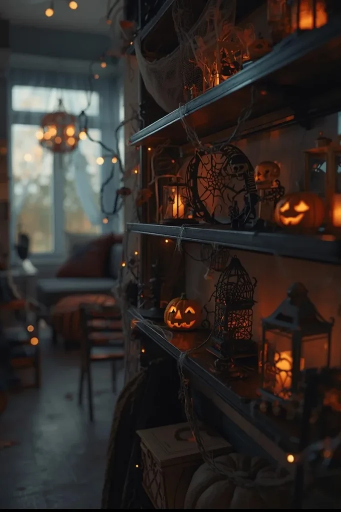 Spooky Shelf Display