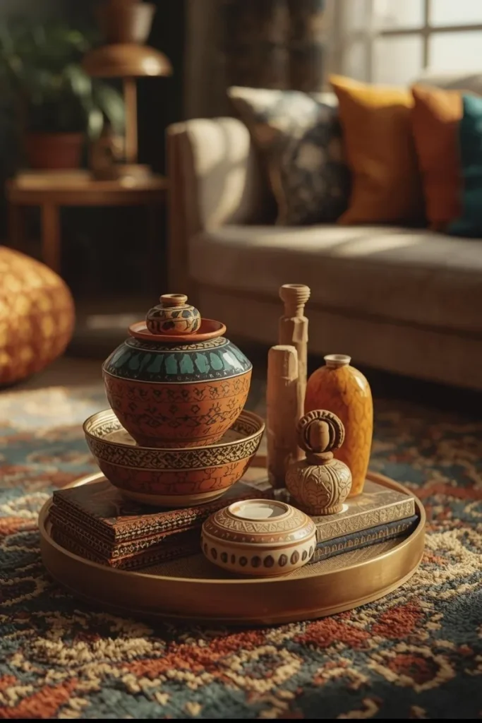 Stacked Decorative Objects