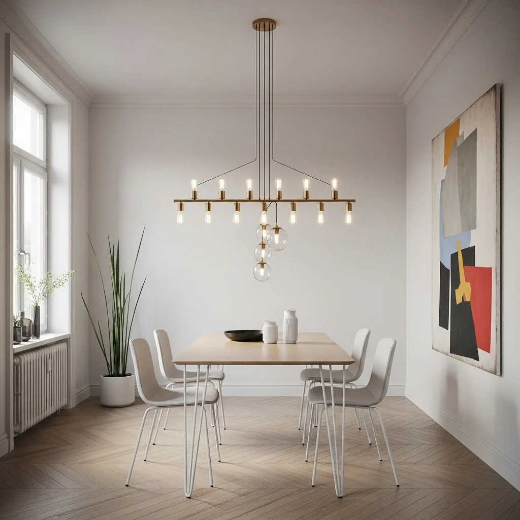 Statement Lighting to Define Zones