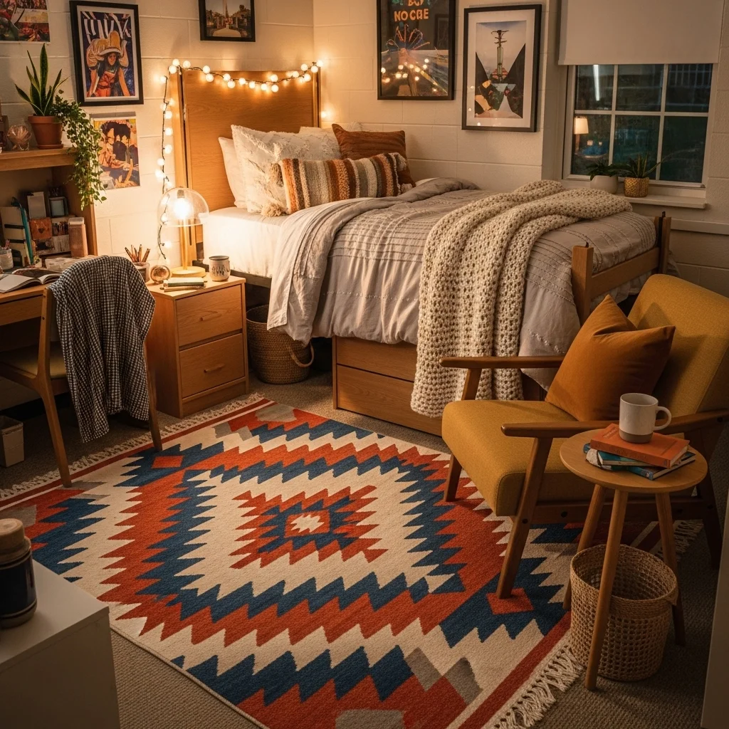 Statement Rugs for Warmth