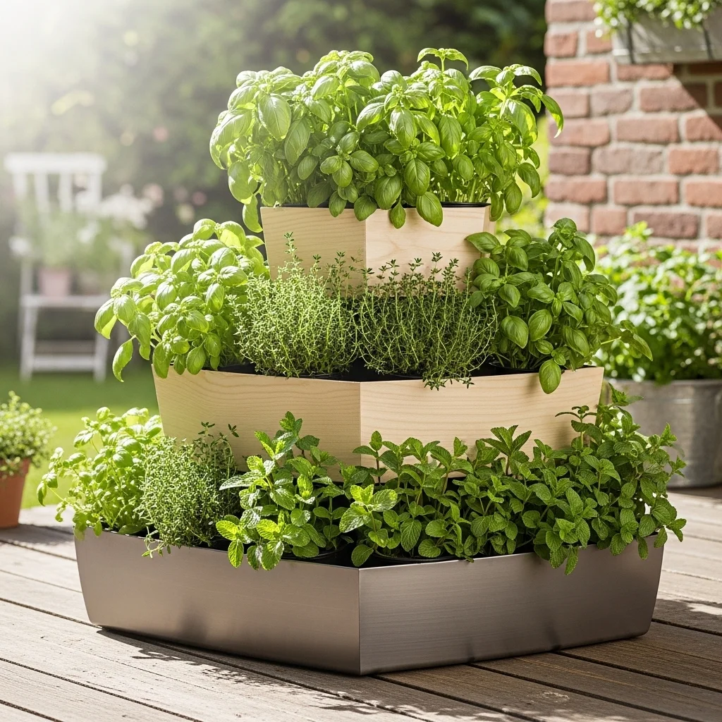 Tiered Herb Planters