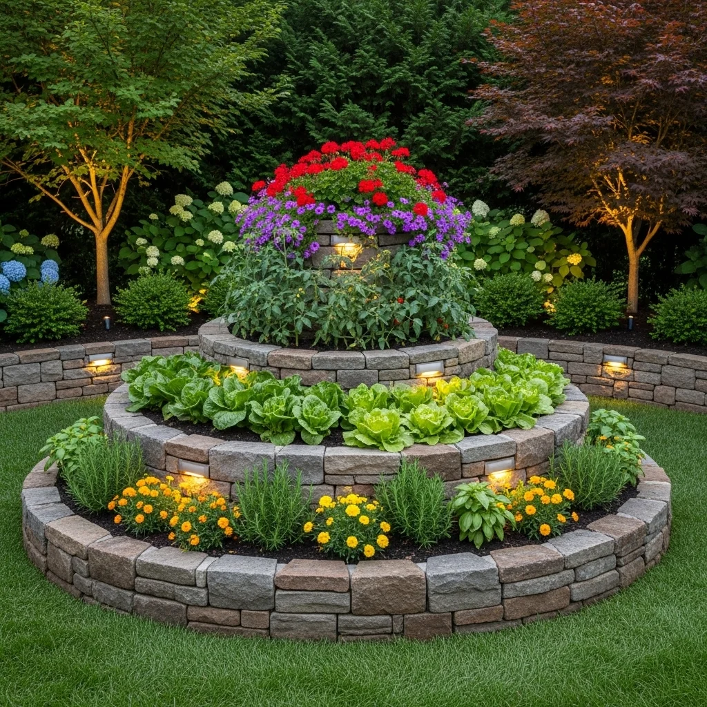  Tiered Raised Garden Bed