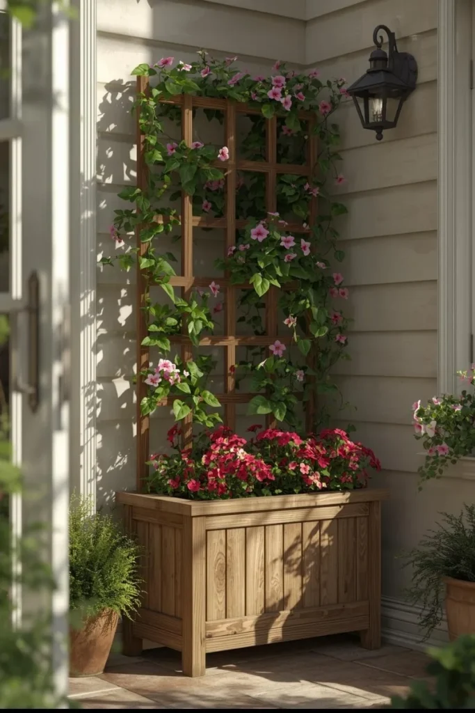 Trellis Planter Combination