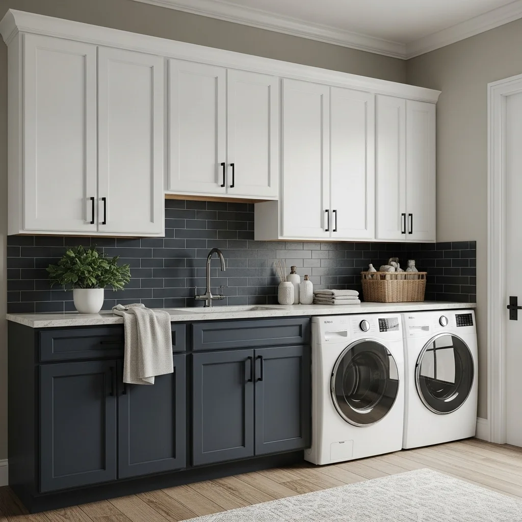  Two-Tone Cabinets for Visual Interest