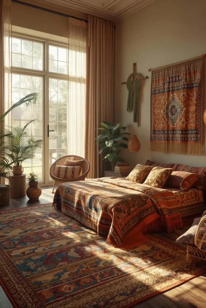 Global-Inspired Textiles and Decor